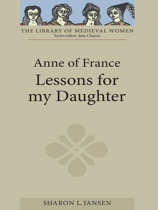 Title details for Anne of France by Sharon L. Jansen - Available